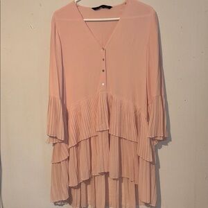 Zara Soft Pink Blouse